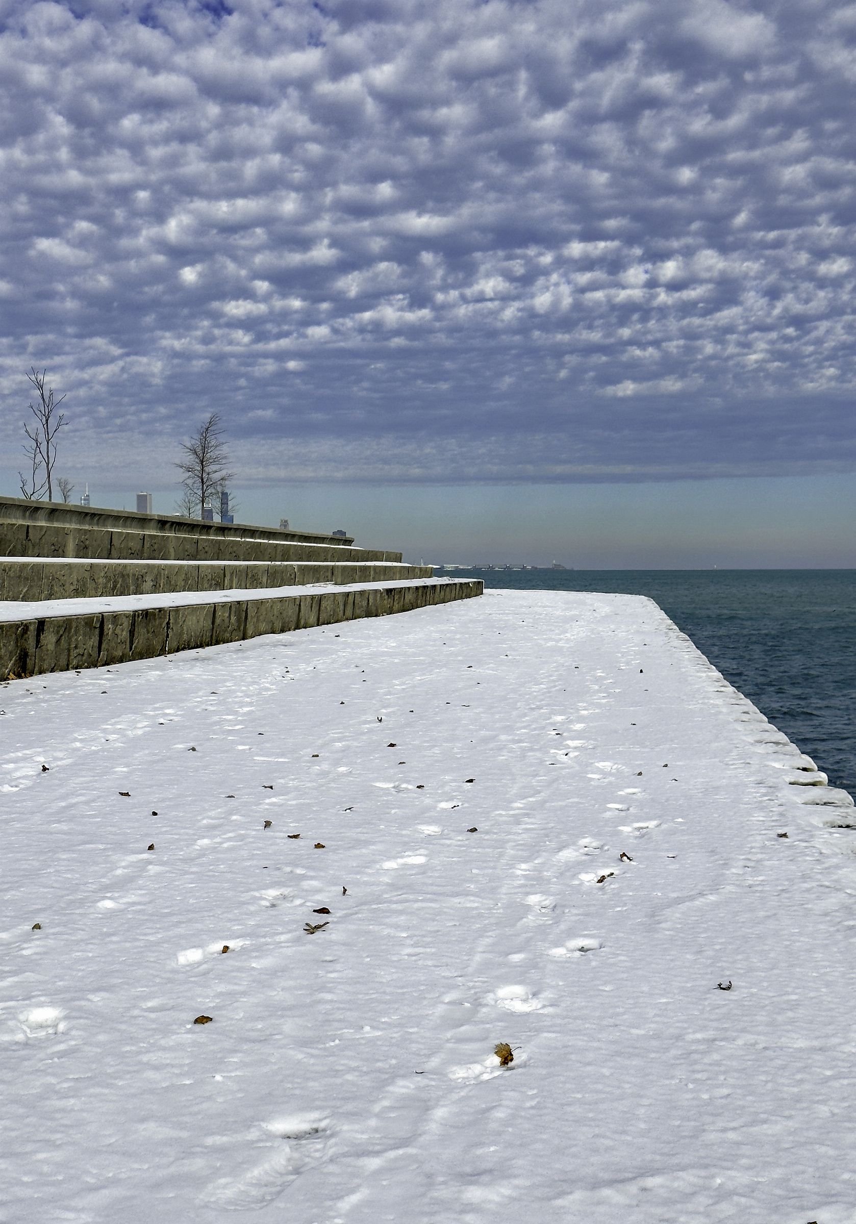 walk past the end of the street where the sidewalk gives up.